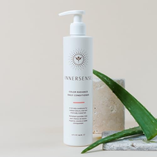 INNERSENSE Organic Beauty - Natural Color Radiance Daily Conditioner | Non-Toxic, Cruelty-Free, Clean Haircare (32 fl oz | 946 ml) Packaging May Vary
