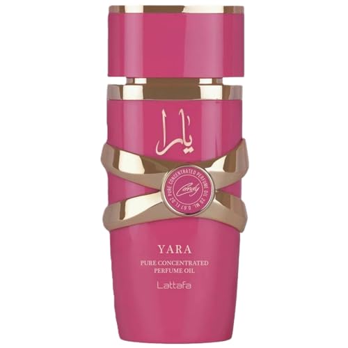 Lattafa Yara Candy ? Fruity, Sweet, Floral, Musky ? Pure Concentrated Perfume Oil Long-Lasting Fragrance for Women, 0.67 Ounce / 20 ml