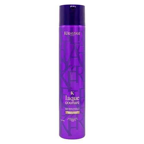 K?RASTASE Laque Couture Hair Spray, Medium Hold Styling Spray, Long Lasting, Flexible Hold, Anti-Humidity and Flyaway Control with Heat Protectant for All Hair Types, 10.4 Fl Oz