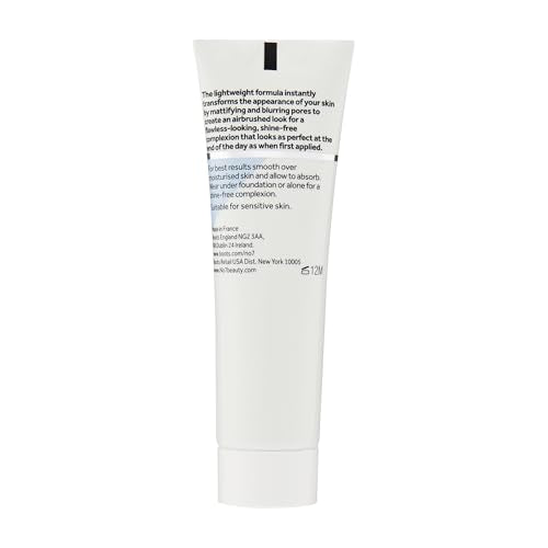 No7 Airbrush Away Pore Minimizing Facial Primer - Lightweight, Matte Primer & Pore Minimizer for Face - Makeup for Oily Skin (30ml)