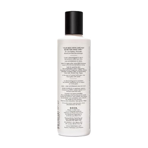 SEEN Conditioner, Fragrance Free - Non-Comedogenic & Hair Conditioner- Dermatologist-Developed - Safe for Sensitive, Eczema & Acne Prone Skin