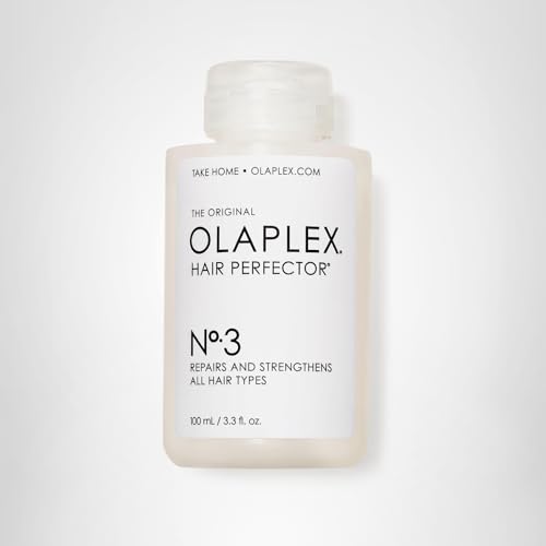 Olaplex Nº. 3 Bond Building Hair Perfector: Concentrated Pre-Shampoo Treatment | Repairs Damage & Strengthens Hair | Rebuilds 3 Hair Bonds | For Coily, Curly, Straight, and Wavy, 100 mL / 3.3 Fl. Oz.