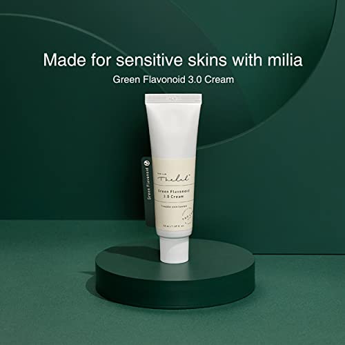 Lightweight Trouble Care Daily Moisturizer Watery Soothing Cream Centella Asiatica CICA Green Flavonoid - 1.7Oz Non-Clogging Oil Free Acne-Prone Skin Calm Redness Rosacea Korean THE LAB Blanc Doux