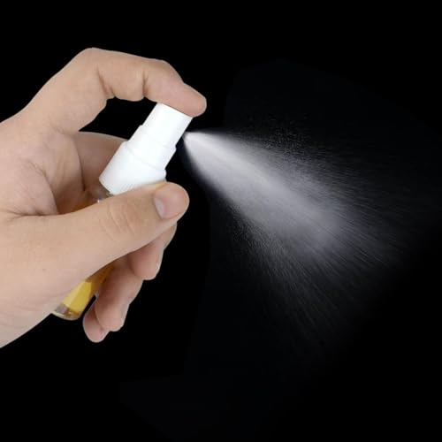 2 Pack Spray Bottle, 1 oz/30ml Mini Spray Bottle, Empty Travel Bottles, Fine Mist Spray Bottles for Hair, Toiletry (2)