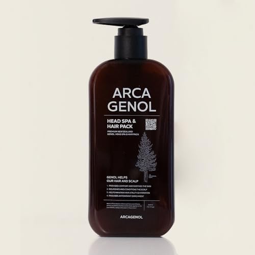 Head Spa & Hair Pack Hair and scalp protection with Anti-Oxidizing New Zealand made Pinus Bark Extract