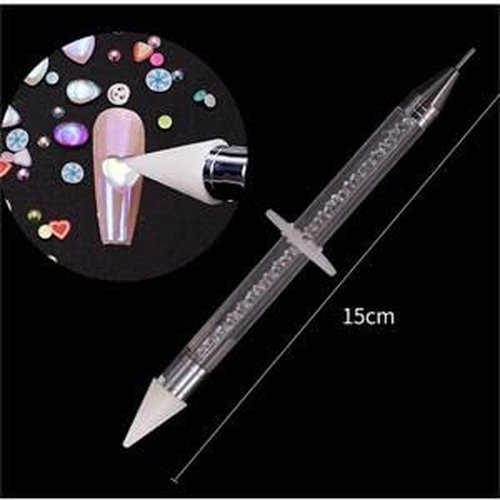 VERONNI Glow in The Dark Nail Rhinestones Kit, Multi Shapes Luminous Neon AB Crystal, Fluorescent Rhinestones for Art Craft Mix Sizes Nail Gems Accessories (04 Luminous)