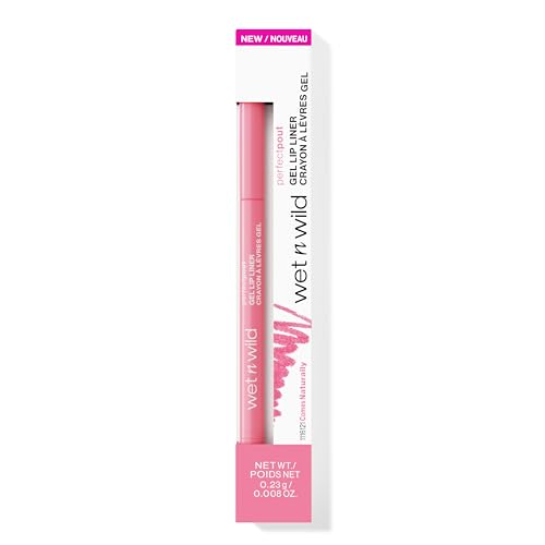 wet n wild Perfect Pout Gel Lip Liner, Rich Creamy Long Lasting Color, Well-Defined and Flawless Application, Vegan & Cruelty-Free -Comes Naurally