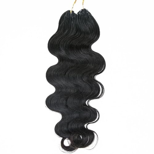 Body Wave Feather Crochet Braid Human Hair Extensions Knotless Pre-Separated Crochet Hair Extensions Human Hair Natural Color 20inch 120g