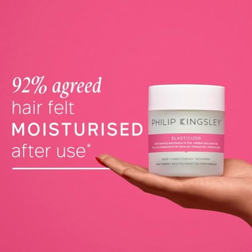 PHILIP KINGSLEY Elasticizer Deep Conditioning Treatment Hair Care Kit - Repair Hair Mask, Booster, Leave-In Conditioner Spray and Styling Cream, Adds Bounce and Shine, for Dry Damaged Hair