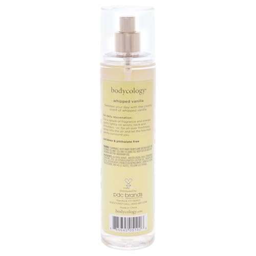 Bodycology Long-Lasting Fragrance Body Mist, Whipped Vanilla, 8 fl oz