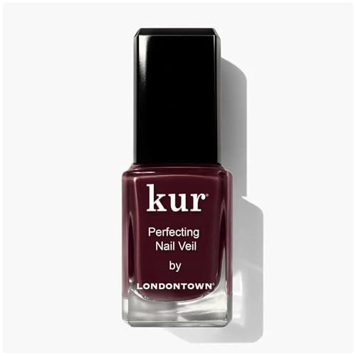 LONDONTOWN Nail Veil Enhancing Nail Care - Nail Protectant, Nail Strengthener, Natural Tint, Vegan and Cruelty-Free, Chip-Resistant