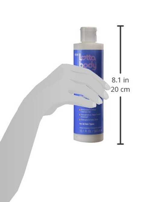 LOTTABODY Lotta Body Coconut & Shea Oils Hydrate Me Moisturizing Shampoo, 10.1 Oz