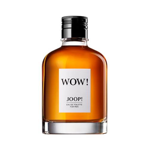 JOOP! Wow! Eau de Toilette ? Woody Men's Cologne ? With Notes of Cardamom, Bergamot, Vetiver & Vanillla ? Luxury Perfumes for Men ? Long Lasting Fragrance ? 3.4 fl oz