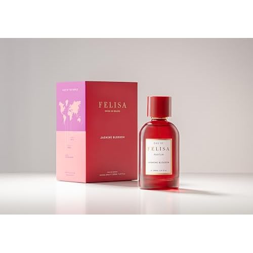 Jasmine Blossom Eau de Parfum 100ml ? Unisex Chypre Floral Perfume, Long Lasting, Vegan, Sophisticated, Fruity, Elegant Fragrance for Women and Men