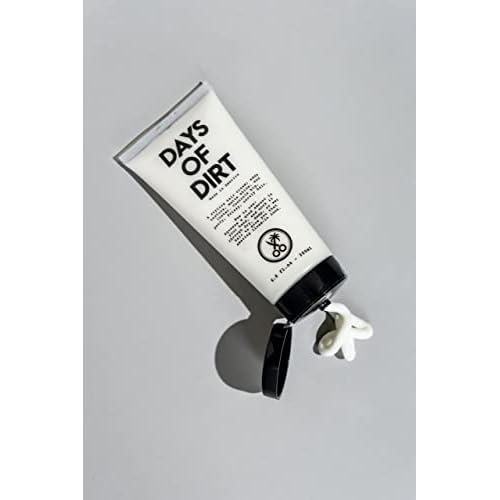 California Born Days of Dirt Hair Styling Cream for Dry, Fluffy, Frizzy, Clean Lived-in Look - Styling Cream for No-Hold, Texture & Shine - Made in USA, 6.8fl oz