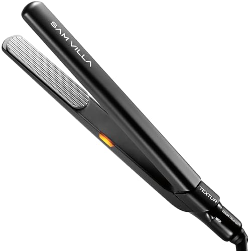 Sam Villa TEXTUR Professional Texturizing Hair Crimper Hair Iron With Precision Heat Control , 1 Count (Pack of 1)