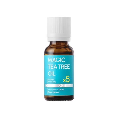 ? Magic Tea Tree Oil for Face, Clarifying Facial Oil for Oily & Sensitive Skin, Lightweight Daily Care with Tea Tree, Skin-Balancing Vegan Korean Skincare, 0.7 fl oz