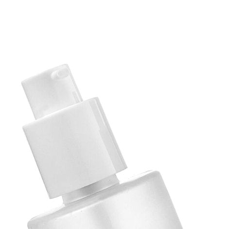 SYBL 2Pcs 120ml 4oz Empty Refillable Frosted Glass Cosmetic Cream Lotion Bottle Pump Bottles Container Vial Jar Pot With Plastic Lid For Emulsion Essence Liquid