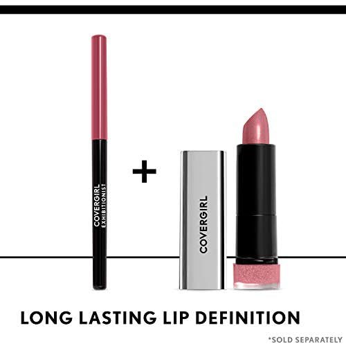 COVERGIRL Exhibitionist Lip Liner, Garnet Red 225, 0.012 Ounce