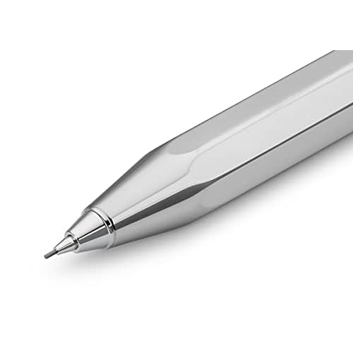 Kaweco AL SPORT Mechanical Pencil Raw 0.7mm HB I Exclusive Mechanical Pencil with 0.7 mm Lead Refill I Aluminium Pencil 10.5 cm