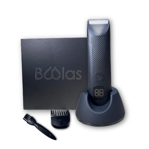 BOOLAS Razor - Body Hair Trimmer for Men and Women, Cordless Body Trimmer, Waterproof Body Shaver, Hypoallergenic Ceramic Blade Head