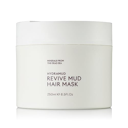 SEACRET Mud Hair Mask with Argan Oil & Minerals From The Dead Sea, A Reviving Hair Mask For Damaged Hair, Suitable For All Hair Types, 8.5 FL.OZ