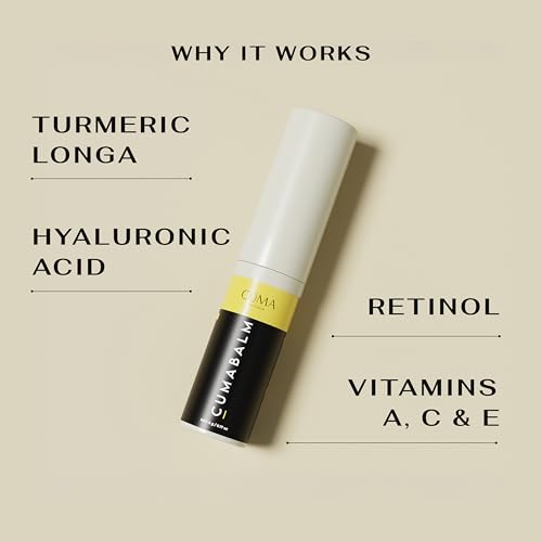 CumaBalm¢â ? Eye Balm with Turmeric and Retinol for Puffy Eyes & Dark Circles ? Vegan