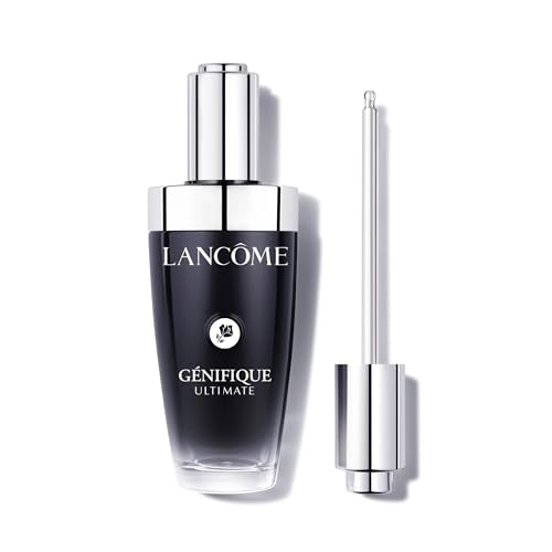 Lanc?me G?nifique Ultimate Dual Recovery Face Serum- Anti-Aging Serum Visibly Improves Fine Lines, Rough Texture, Plumpness and Even Skintone - with Beta Glucan and, Hyaluronic Acid