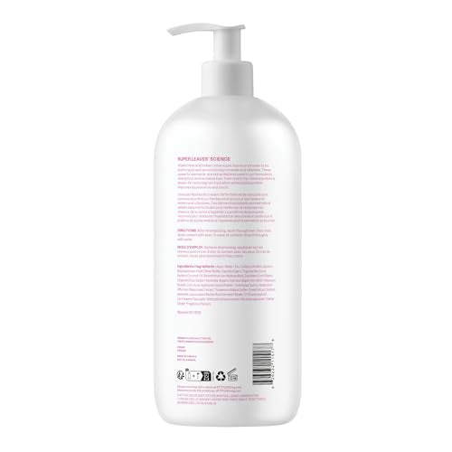 ATTITUDE Moisture Rich Hair Conditioner, For Dry and Damaged Hair, Naturally Derived Ingredients, Vegan Detangler, Dermatologiocally Tested, Quinoa and Jojoba, 32 Fl Oz