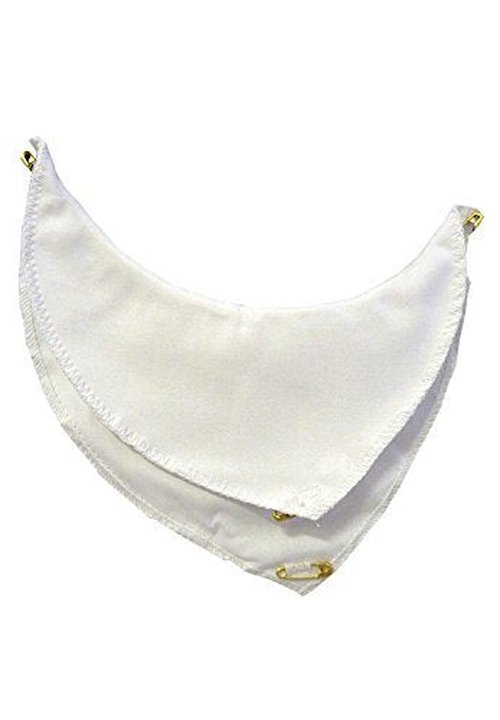 PIN-IN DRESS SHIELDS FOR REGULAR SLEEVES STYLE #560F (White)
