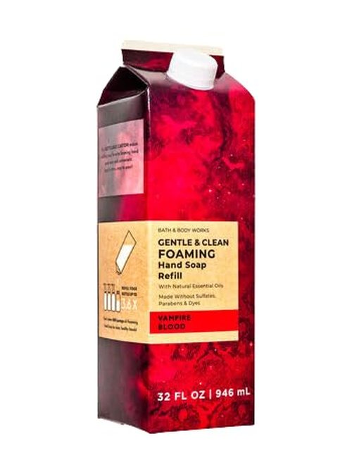 Vampire Blood Soap Refill - XL Size - 32 ounce Vampire Blood Foaming Hand Soap Refill - New for Halloween, 2025 - Compatible with Bath and Body Gentle Foaming Soap Bottles
