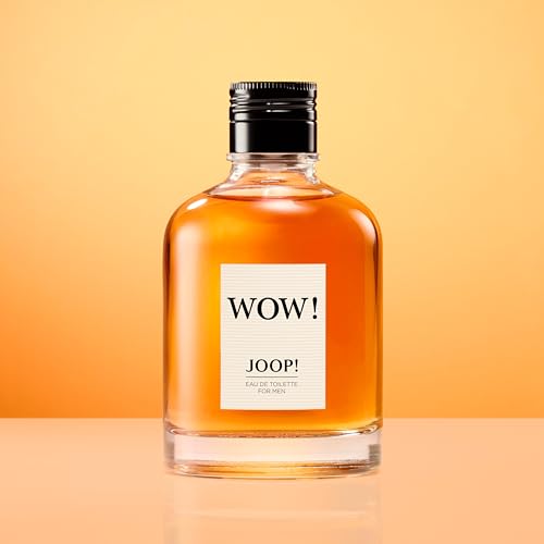 JOOP! Wow! Eau de Toilette ? Woody Men's Cologne ? With Notes of Cardamom, Bergamot, Vetiver & Vanillla ? Luxury Perfumes for Men ? Long Lasting Fragrance ? 3.4 fl oz