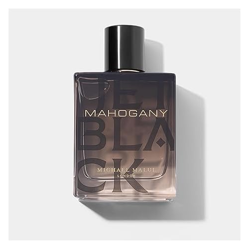 Michael Malul Jet Black Mahogany Eau de Parfum for Men - 100ml | 3.4oz