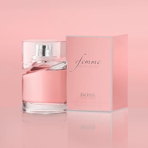 Hugo Femme Eau de Parfum ? Women's Woody Perfume ? With Notes of Blackcurrant, Lily, Musky Notes & Satinwood ? Long Lasting Fragrance
