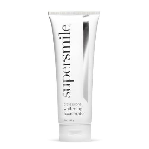 Supersmile Professional Whitening Accelerator - Powerful Whitening without Sensitivity - Safe and Effective on Dental Restorations (8 oz)