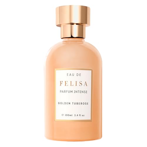 Golden Tuberose Eau de Parfum Intense (3.4 fl oz) ? Long Lasting Vegan Powerful Floral Perfume, Luxurious and Seductive with Tuberose, Jasmine Sambac, Magnolia and Peony