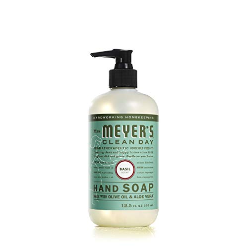 Mrs. MEYER'S CLEAN DAY Liquid Hand Soap Variety Pack 12.5 OZ Each, 3 Count (Lemon Verbena + Basil + Peony)