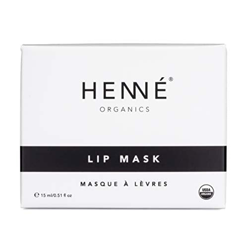 Henn? Organics Lip Mask - Natural Organic Moisturizer Treatment for Plump Lips