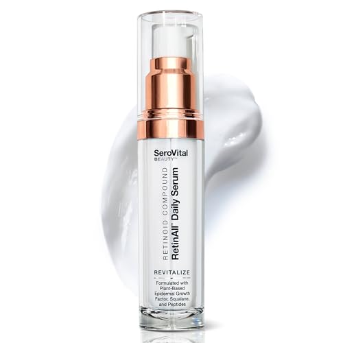 SeroVital Beauty RetinAll Daily Serum ? Redefining Retinol ? Retinoid Skin Serum ? Anti Wrinkle Face Serum for Women, 1 oz