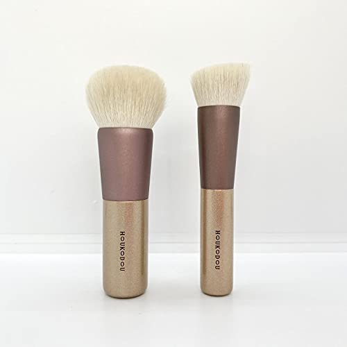 HOUKODOU BZ-2 Foundation Brush Finest Makeup Brush for Liquid, Cream, and Powder from Japan Brush Maker