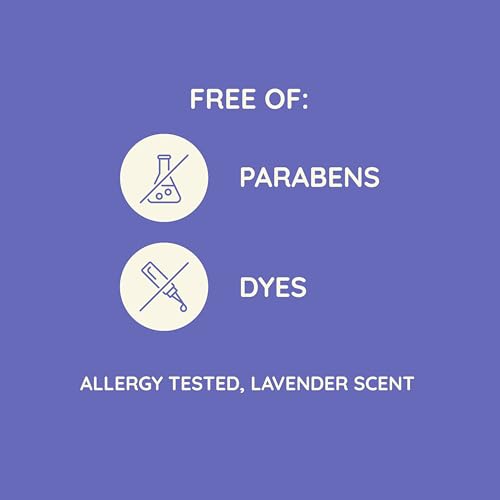 Aveeno Stress Relief Body Wash for Women, Calming Lavender Scent & Prebiotic Oat, Cleanser for Sensitive Dry Skin, Paraben, Dye & Soap-Free, 33 Fl Oz