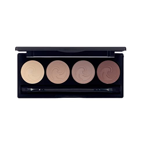 Gabriel Cosmetics Eyeshadows (Classic II Palette: VANILLA, TOAST, COCOA, CHOCOLATE BROWN)