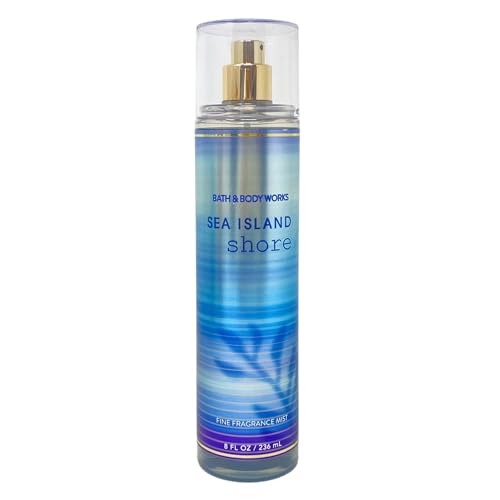 Sea Island Shore 8oz Fine Fragrance Mist, 10oz Shower Gel and 8oz Body Cream 3-Piece Bath and Body Bundle