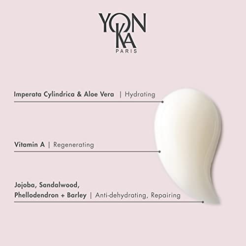 Yonka Hydra No. 1 Masque | Hydrating Face Mask with Vitamin C and Aloe Vera | Overnight Anti-Aging Treatment | For Normal to Dry Skin | Paraben-Free | 1.80 oz