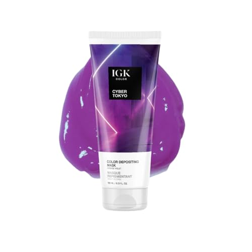 IGK Hair Gloss Toner & Color Depositing Mask | Vegan + Cruelty Free |