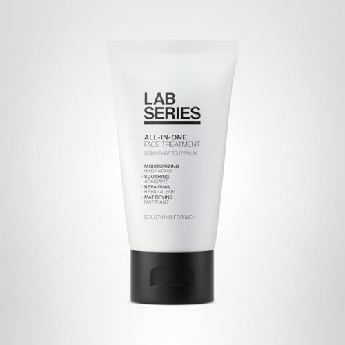 Lab Series Men's All-In-One Face Treatment - Face Moisturizer for Fine Lines & Wrinkles- Facial Lotion Skin Care for Men - With Hyaluronic Acid, 1.7 Fl Oz