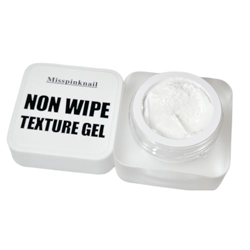 Texture Gel semi solid 6g non wipe mirror powder 3D Sand Texture Gypsum sculpture white in color Clear stroke embossed painting gel