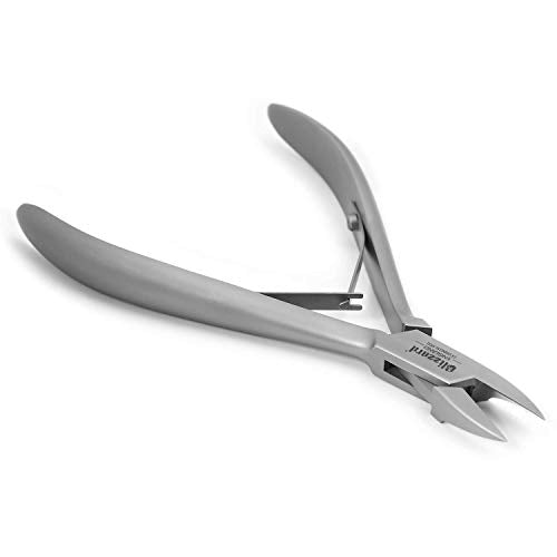 Ingrown Nail Clippers for Men with Ingrown Toenails ? Blizzard Podiatrist Toenail Clipper Set German Forged ? 5 inch Professional Nail Cutter ? Straight Head Podiatry Nipper Nail Kit - Hospital Grade