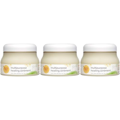 Burt's Bees Baby 100% Natural Origin Multipurpose Healing Ointment, Face & Body Baby Ointment ? 7.5 Ounce Tub - Pack of 3