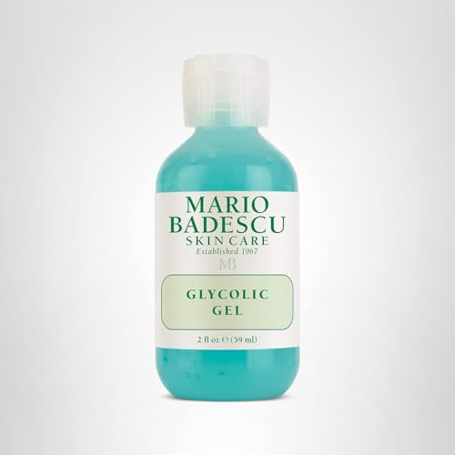 Mario Badescu Glycolic Gel for Oily or Congested Skin, Oil-free Skin Resurfacing, Retexturizing & Refining Gel that Helps Boost Clarity, Pack of 1, 2 Fl Oz